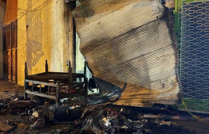 تاوەکو ئێستا هۆکاری تەقینەوەی دووکانەکە نازانرێت.