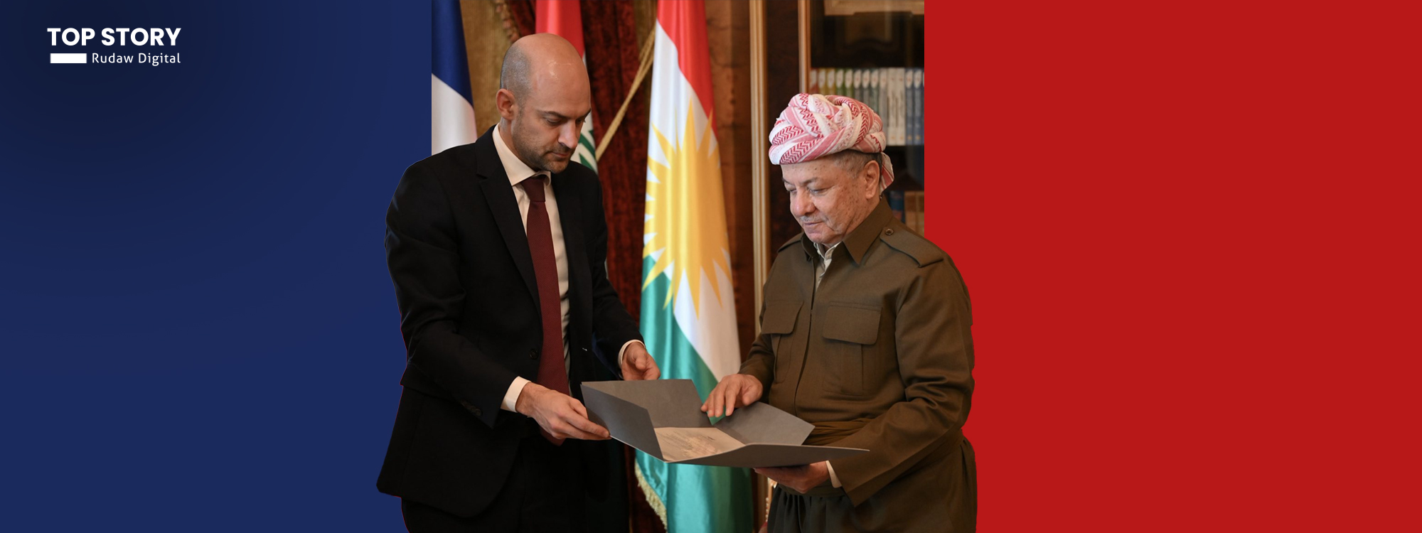 رووداو دەقی نامەی (بارزانیی نەمر) بۆ جه‌نه‌ڕاڵ دیگۆل بڵاودەکاتەوە