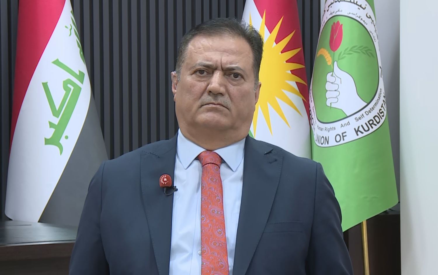 رێباز بێرکۆتی، ئەندامی سەرکردایەتیی یەکێتی و بەرپرسی مەڵبەندی سێی هەولێری یەکێتی