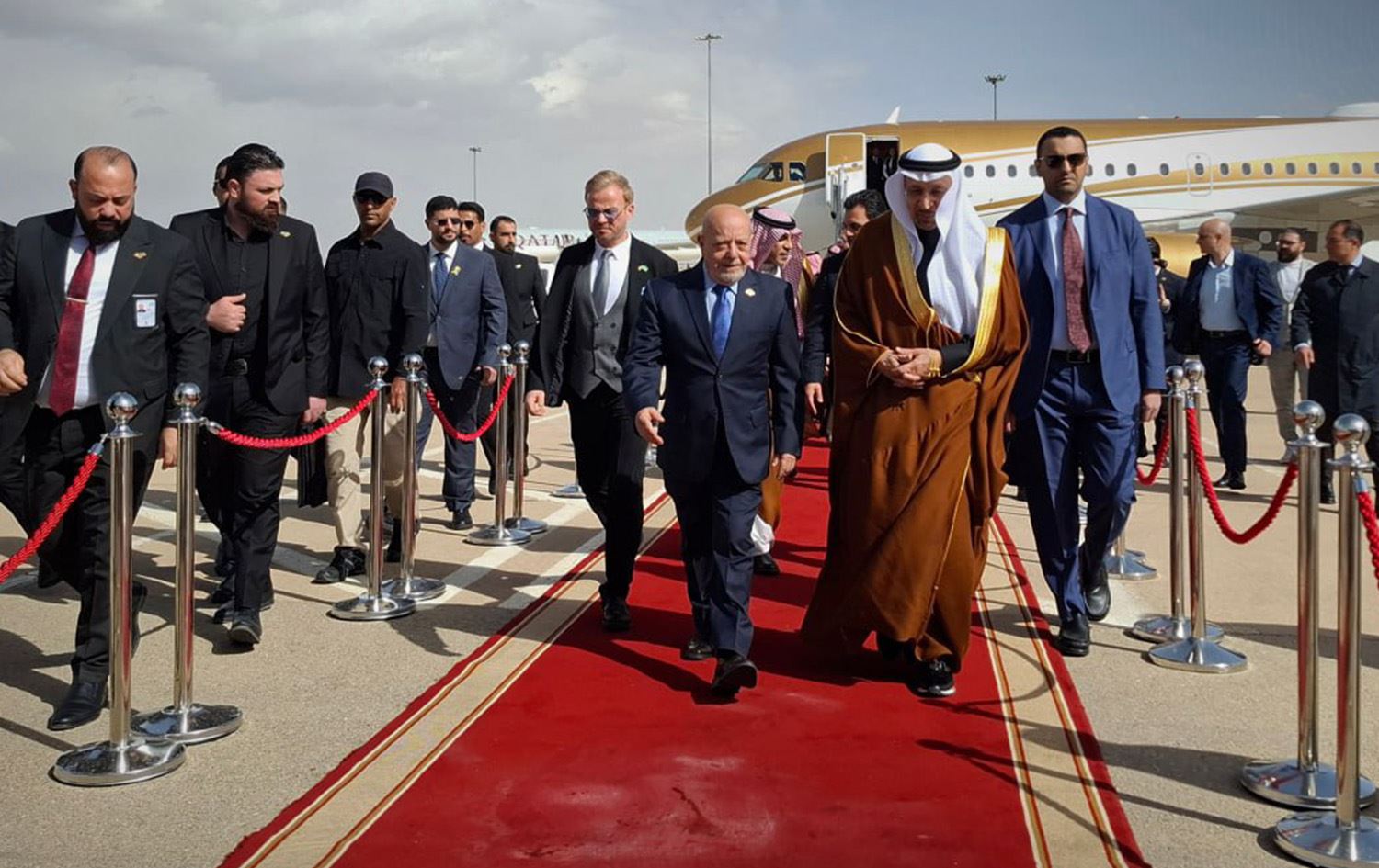 وصول الوفد السعودي إلى دمشق-SANA