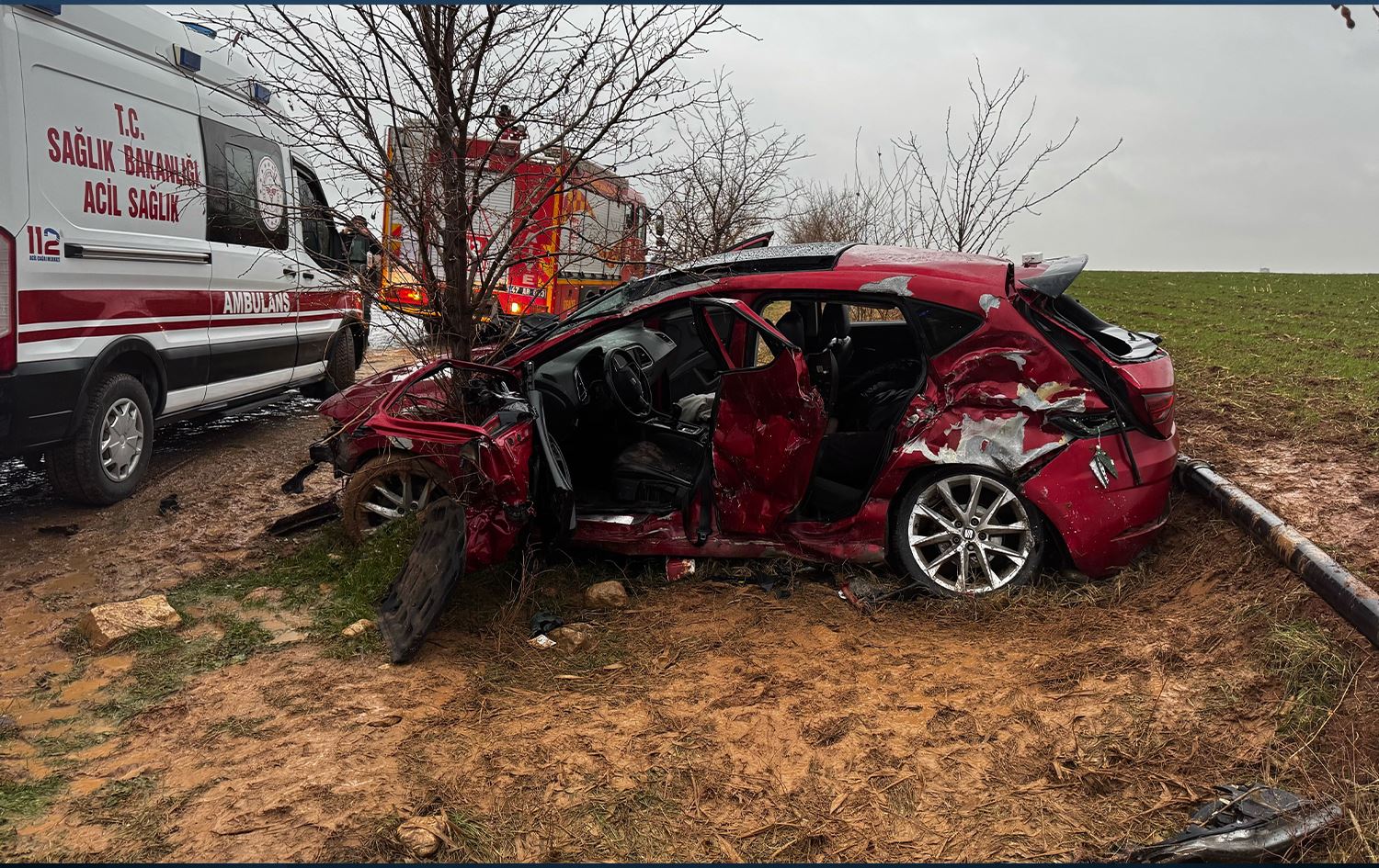 Cihê qezayê / Wêne: AA