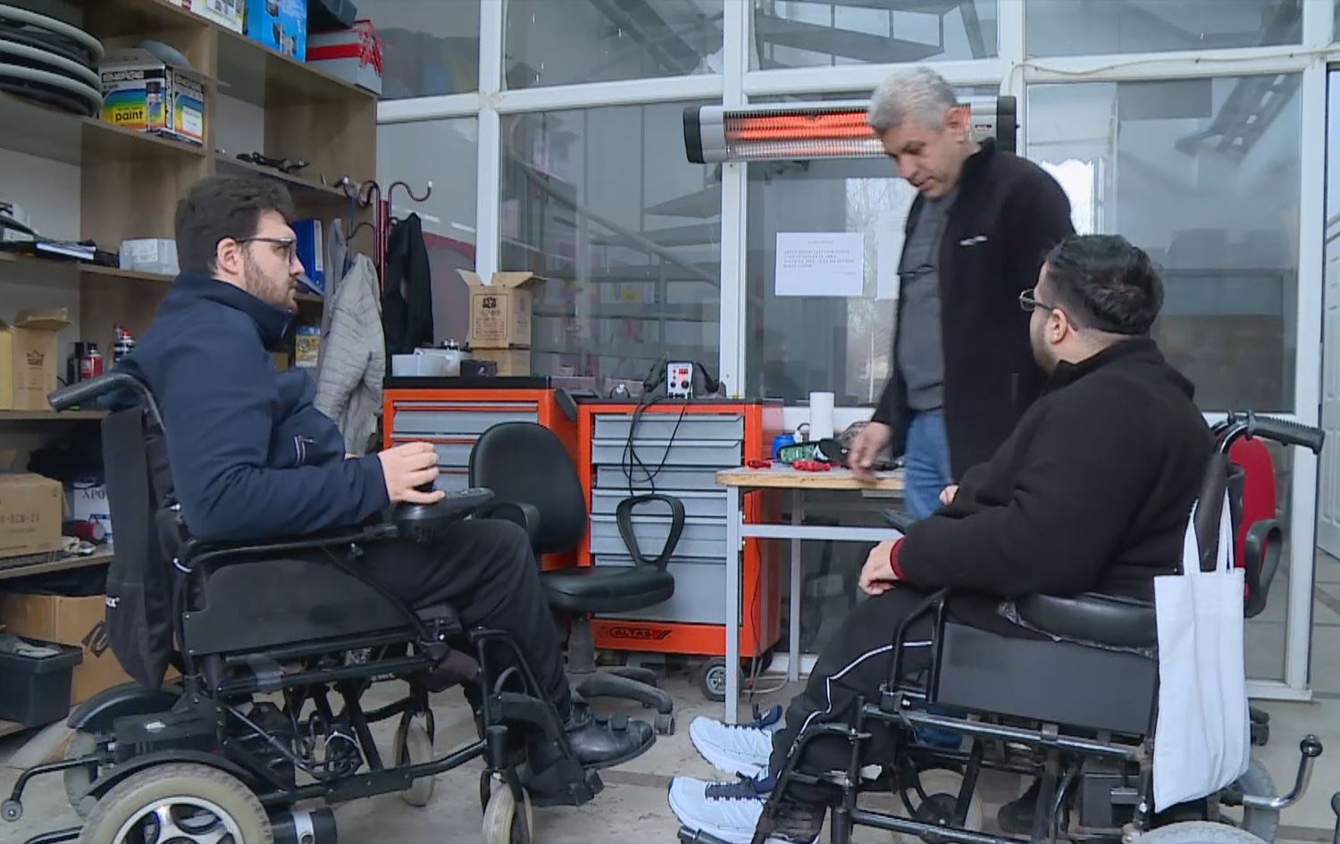 Temîrxaneya erebokên astengdaran a Şaredariya Amedê / Wêne: Rûdaw