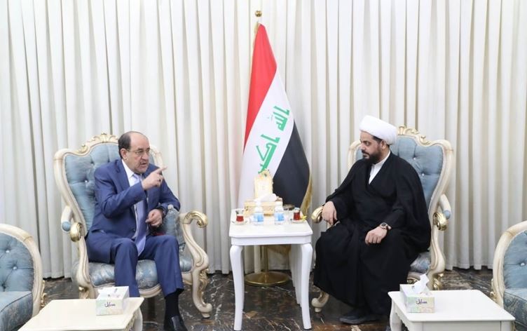 نووری مالیکی و قەیس خەزعەلی