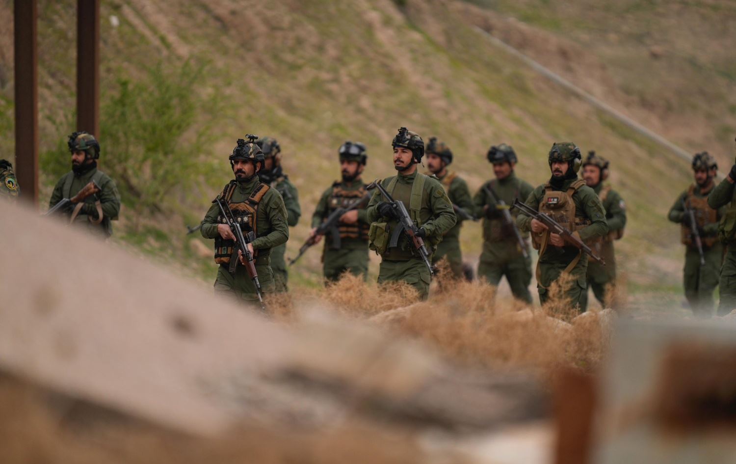 عناصر من الحشد الشعبي- صورة أرشيفية