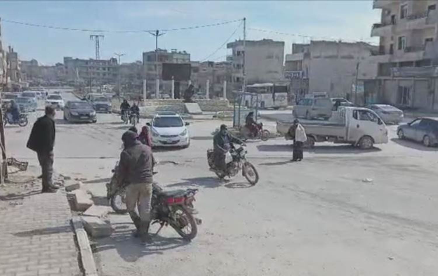 مشهد لمدينة كوباني 