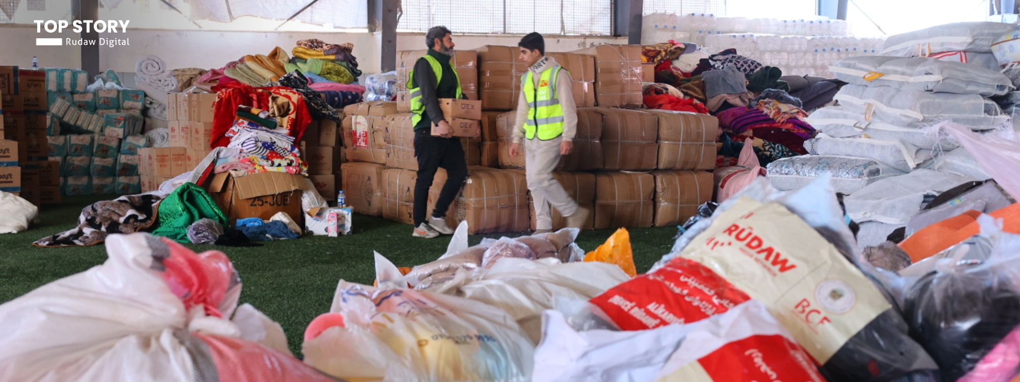 دەزگای خێرخوازیی بارزانی: 80%ـی هاوکارییەکانی کەمپەینی رووداومان دابەشکردووە