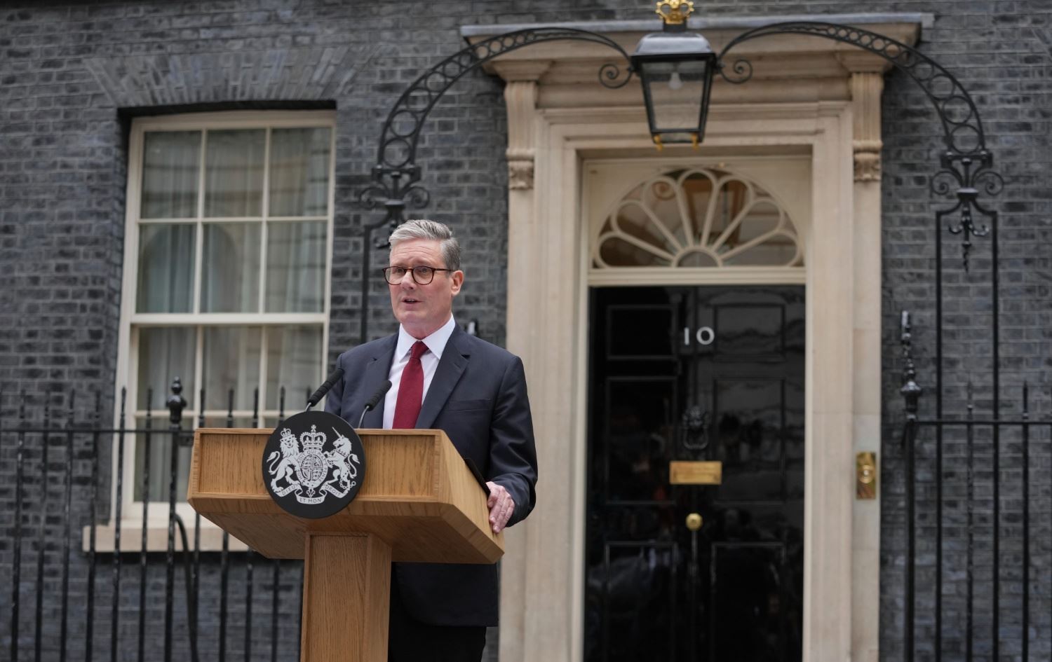 کییەر ستامەر، سەرۆکوەزیرانی بەریتانیا. وێنەکە: AP