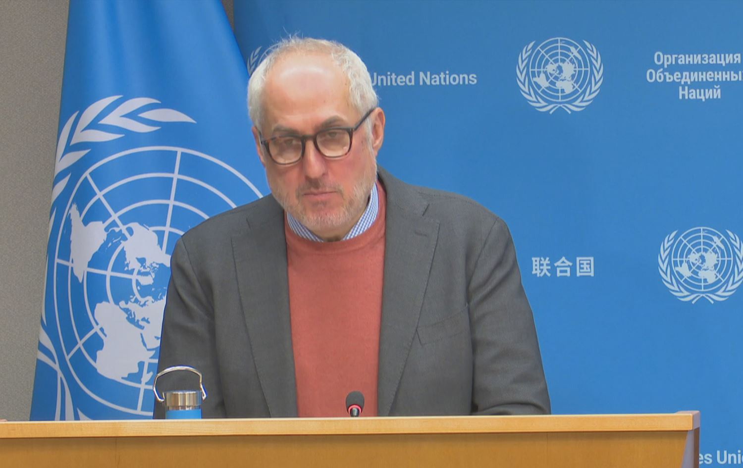 ستيفان دوجاريك، المتحدث باسم الأمين العام للأمم المتحدة
