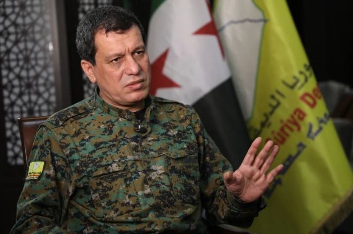 القائد العام لقوات سوريا الديمقراطية (قسد)، مظلوم عبدي