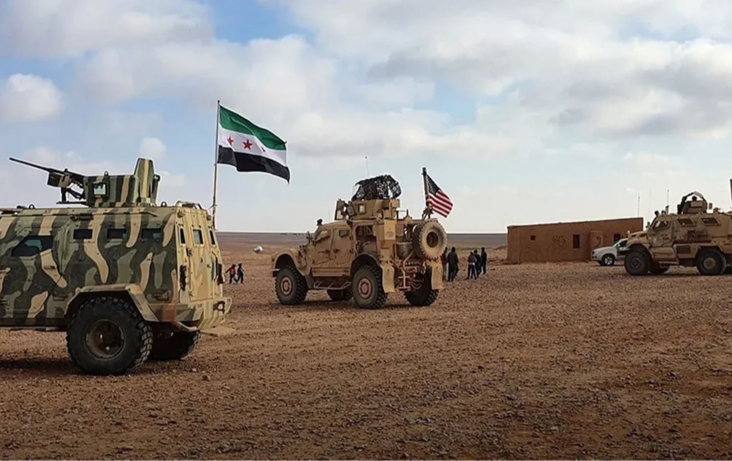 Hêzên Amerîka û Sûriyeyê / Wêne: Arşîv