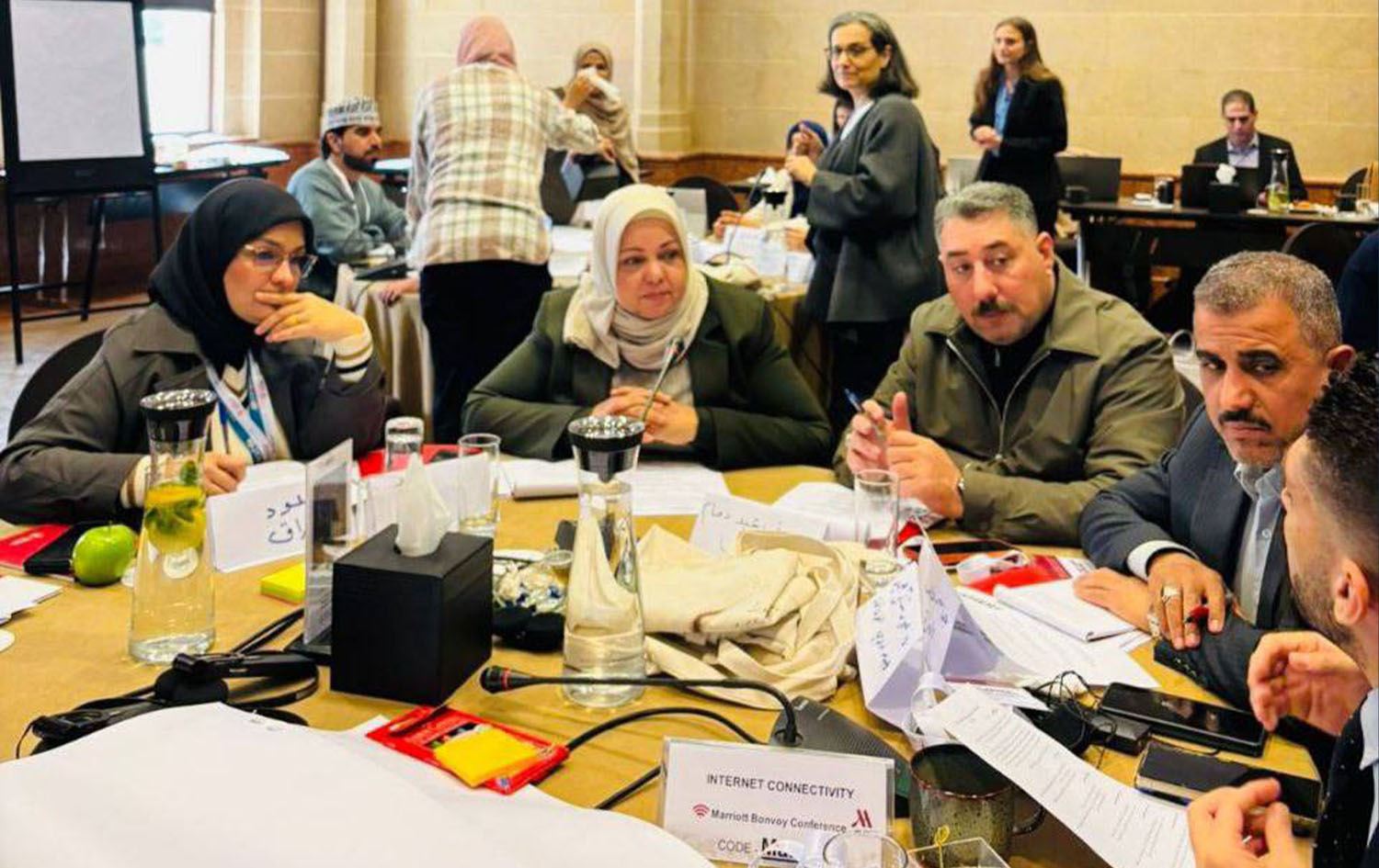 جانب من ورشة اليونيسيف