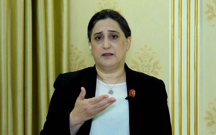 عضو اللجنة المركزية للحزب الديمقراطي الكوردستاني أشواق الجاف