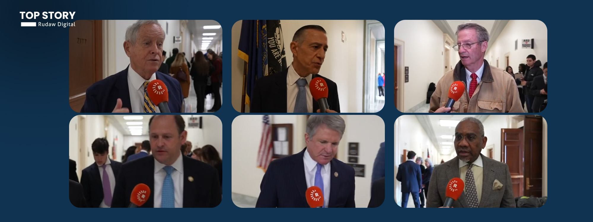 أعضاء في الكونغرس الأميركي يتحدثون لرووداو عن روجآفا سوريا وحماية حقوق الكورد