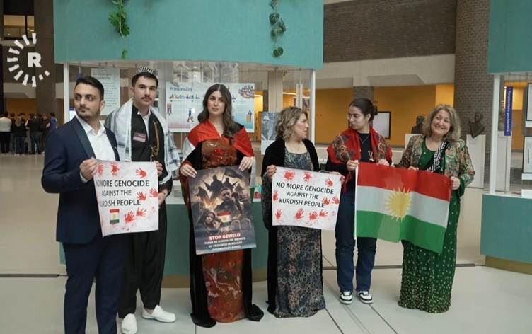 Endamên Diyasporaya Kurdan a Holendayê / Wêne: Rûdaw