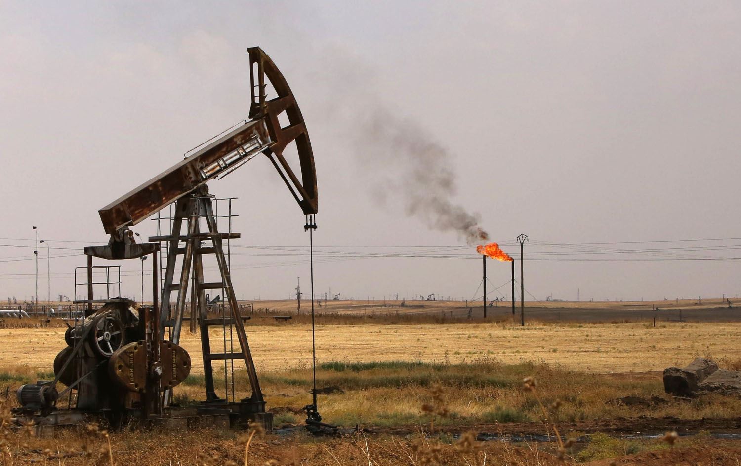 کێڵگەی نەوتی رومەیلان. وێنە: AFP