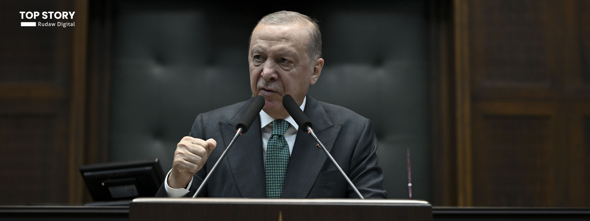 ئەردۆغان بۆ لایەنەکانی سووریا: هەڵەی رابردوو دووبارە مەکەنەوە