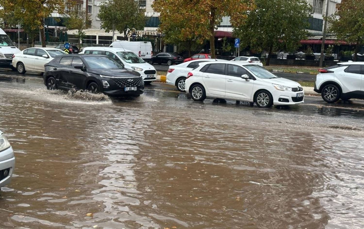 دیمەنێکی کاتی بارانبارین لە ئامەد