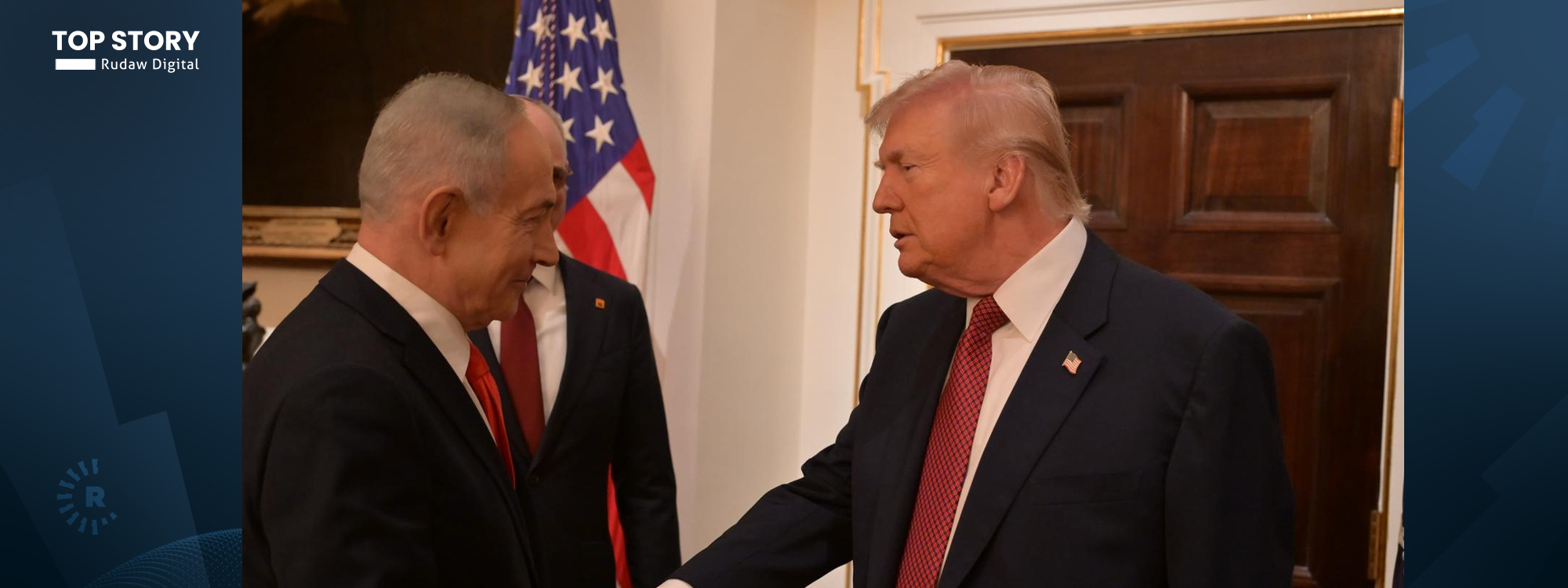 ترەمپ: جاری پێشوو ئێران رێککەوتنی نەکرد و بە چەکوشی نیوەشەو لێمان دا