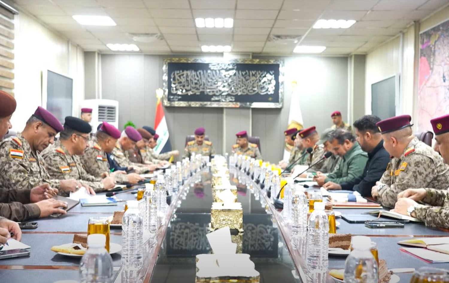 اجتماع رفيع في مقر قيادة أركان الجيش العراقي