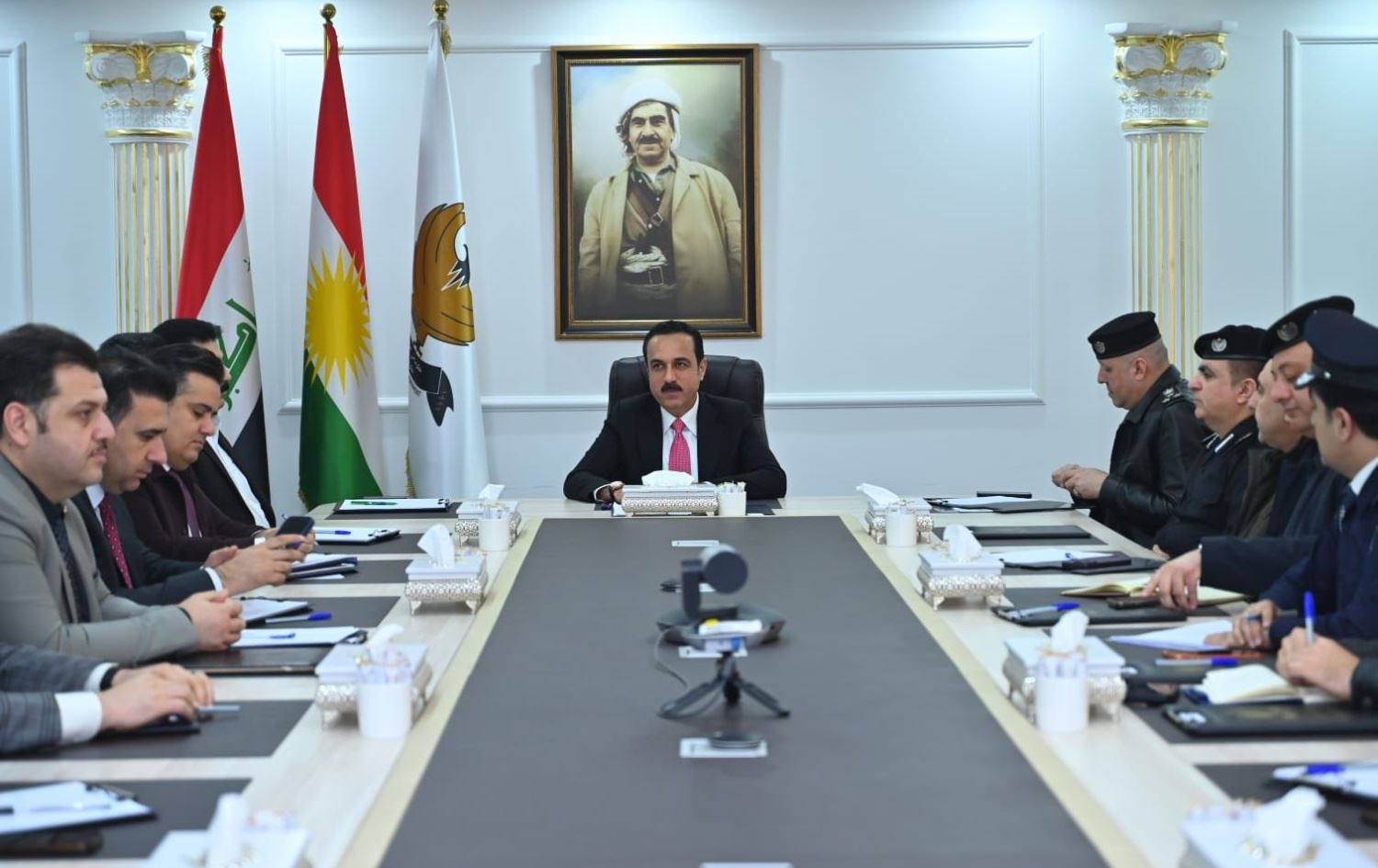 کۆبوونەوەی پارێزگای هەولێر