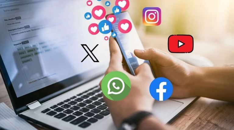 استخدام وسائل التواصل الاجتماعي