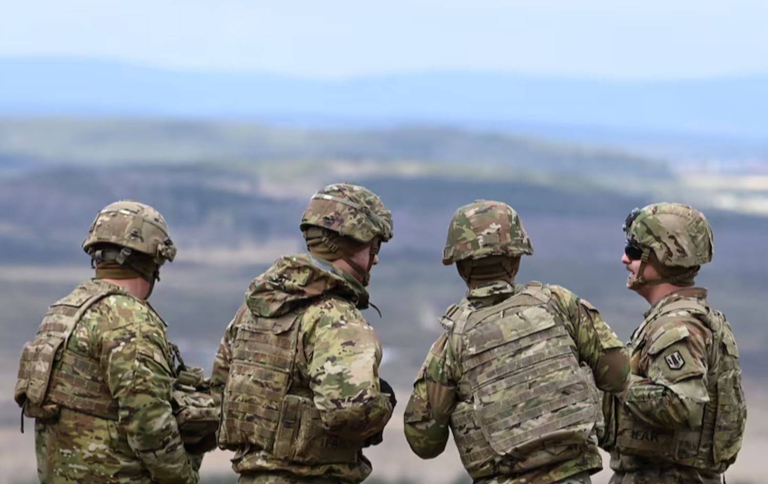  جنود أميركيون أثناء تدريبات مشتركة في ألمانيا عام 2023/ صورة أرشيفية-AFP