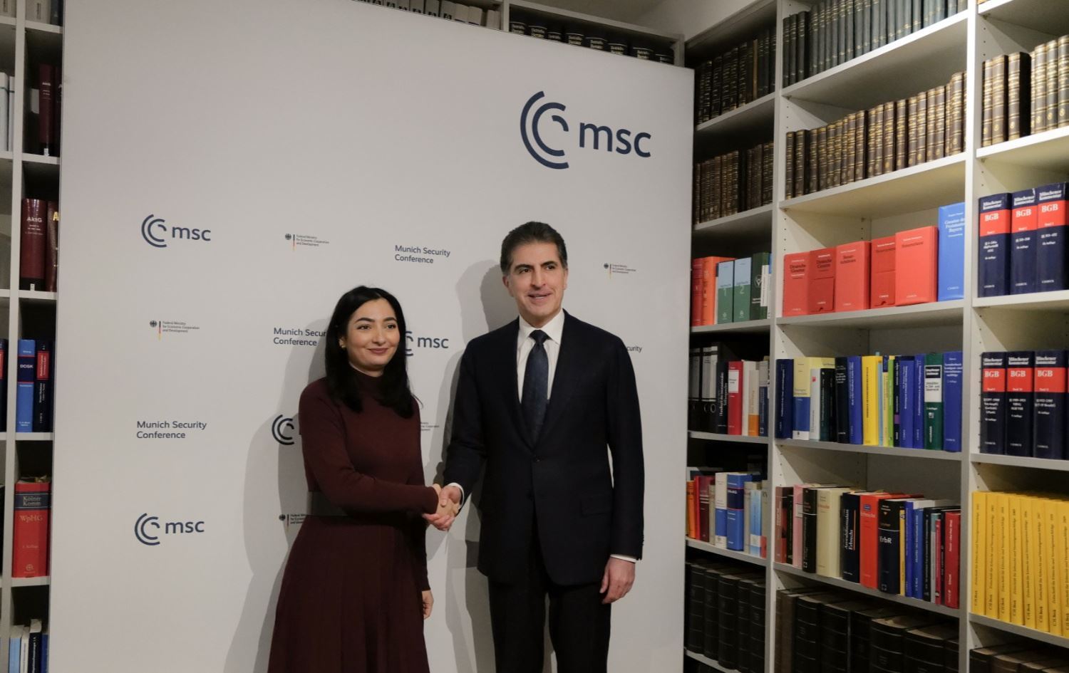  Nêçîrvan Barzanî û Reem Alabali-Radovan / Wêne û Vîdeo: Serokatiya Herêma Kurdistanê