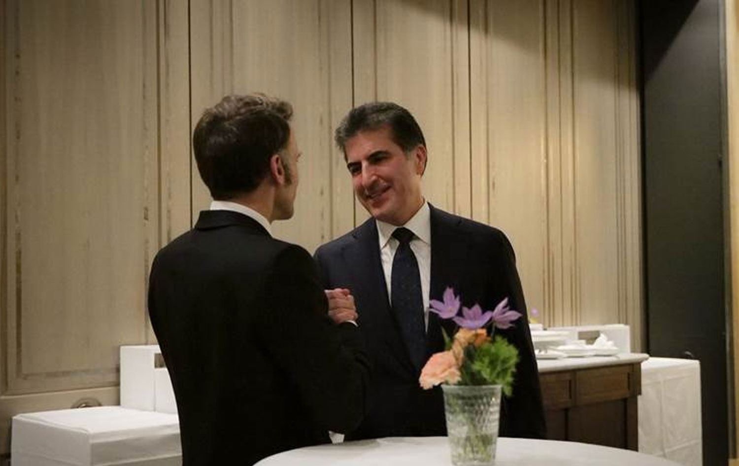 Nêçîrvan Barzanî û Macron / Wêne û Vîdeo: Serokatiye Herêma Kurdistanê