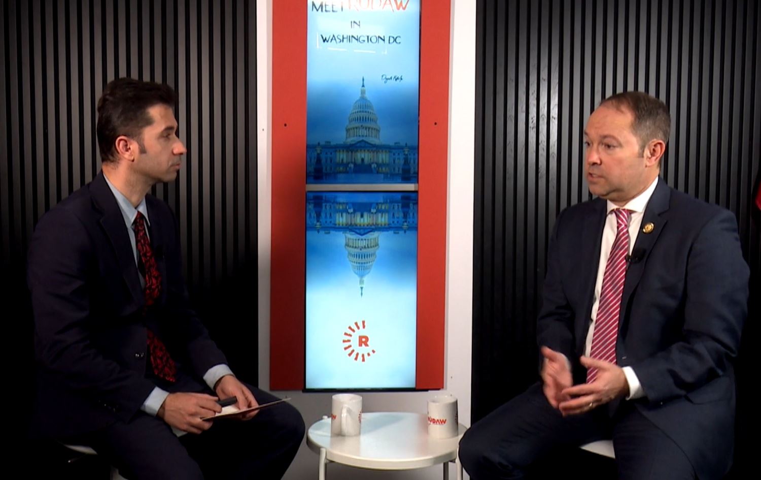 عضو الكونغرس الأميركي مارلين ستوتزمان وديار كورده