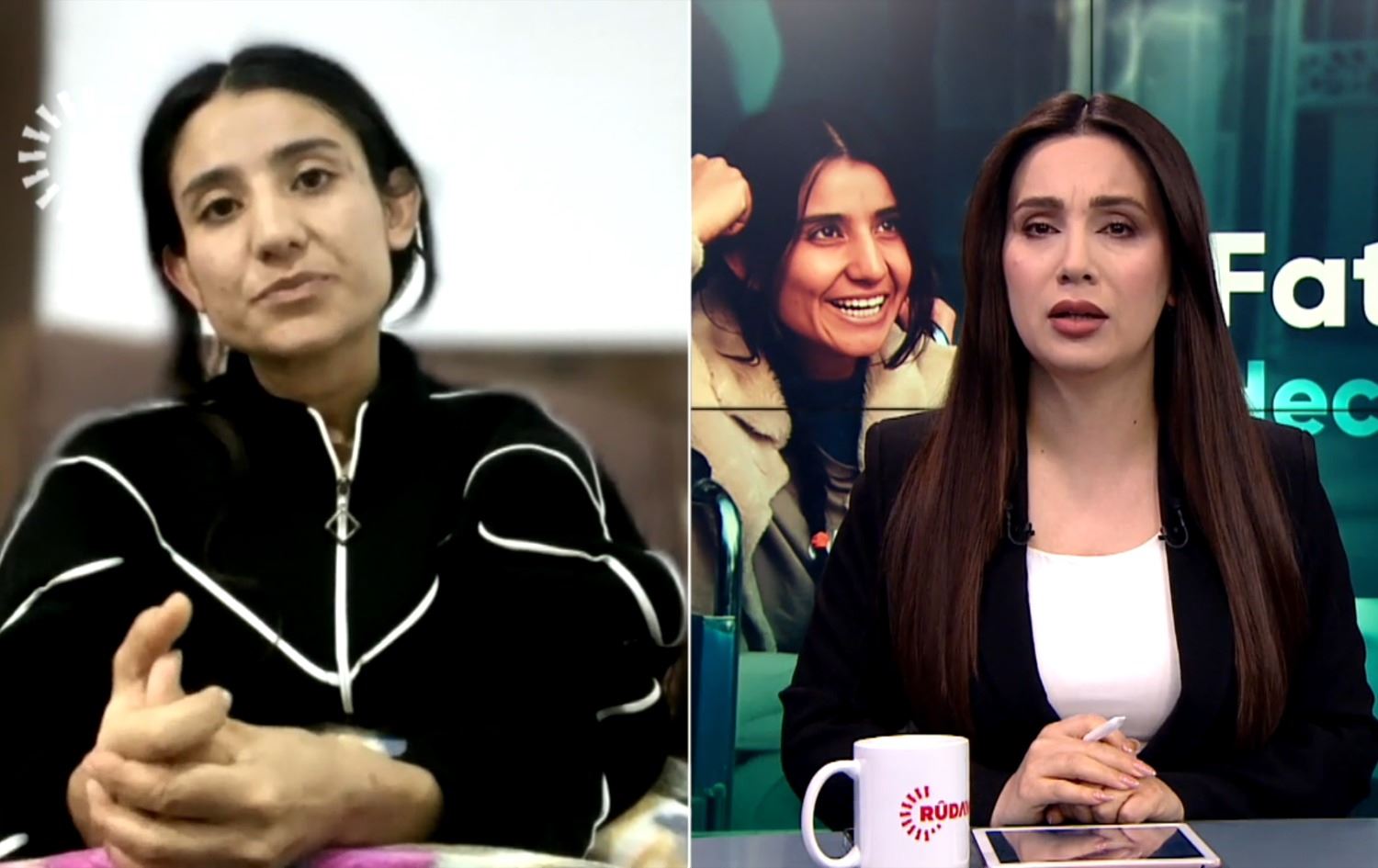 Fatma Hac Mehmûd û Nalîn Hesen / Wêne: Rûdaw