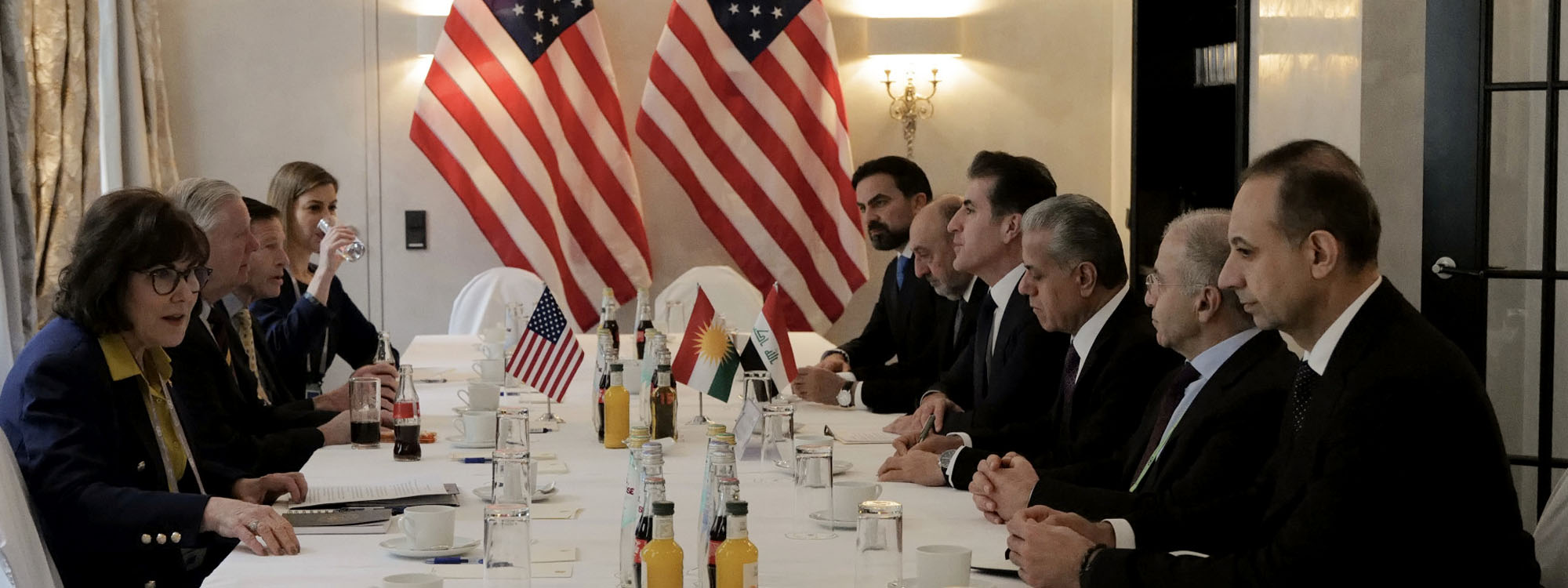 شاندێکی کۆنگرێسی ئەمریکا پشتگیری بۆ پاراستنی قەوارەی هەرێمی کوردستان نیشان دەدەن