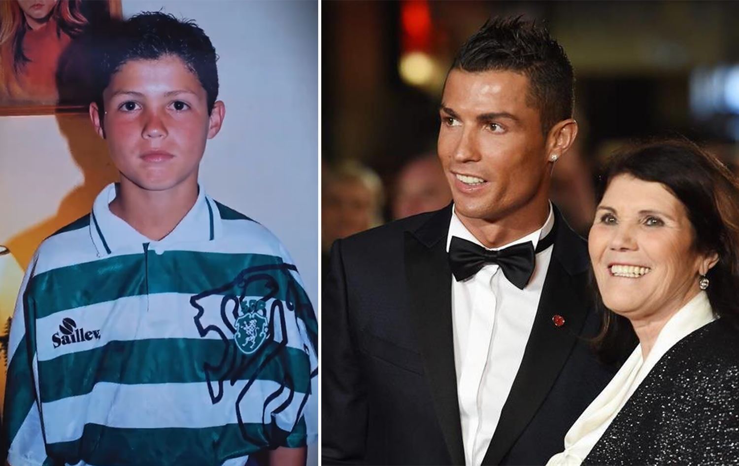 کریستیانۆ رۆناڵدۆ و دایکی