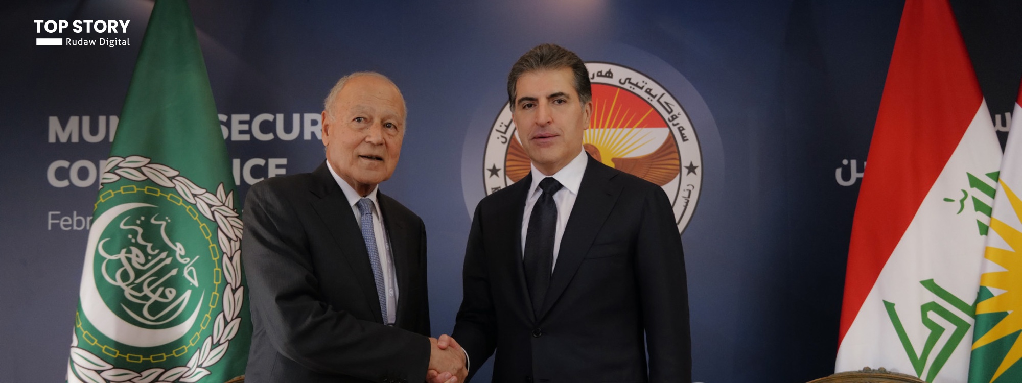 ئەمینداری گشتیی کۆمکاری عەرەبی بۆ رووداو: پاڵپشتی نێچیرڤان بارزانین