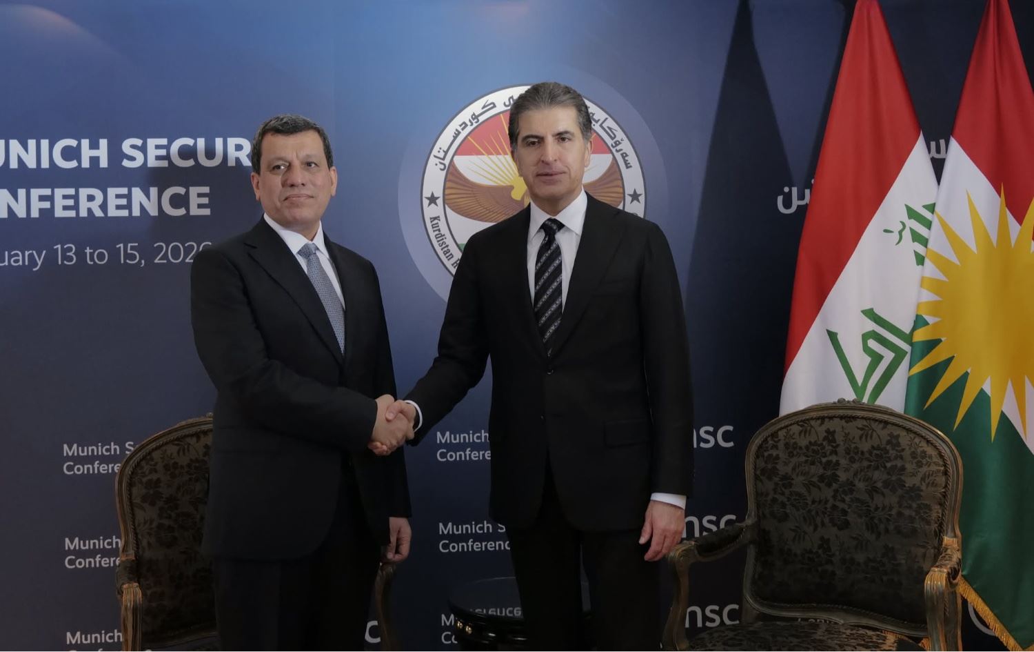 نێچیرڤان بارزانی و مەزڵووم عەبدی