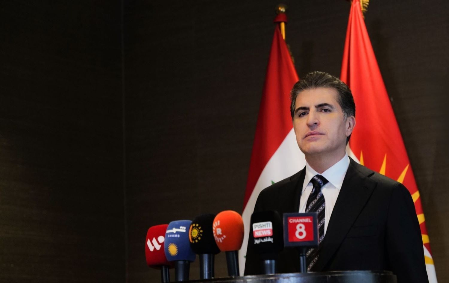 رئيس إقليم كوردستان نيجيرفان بارزاني