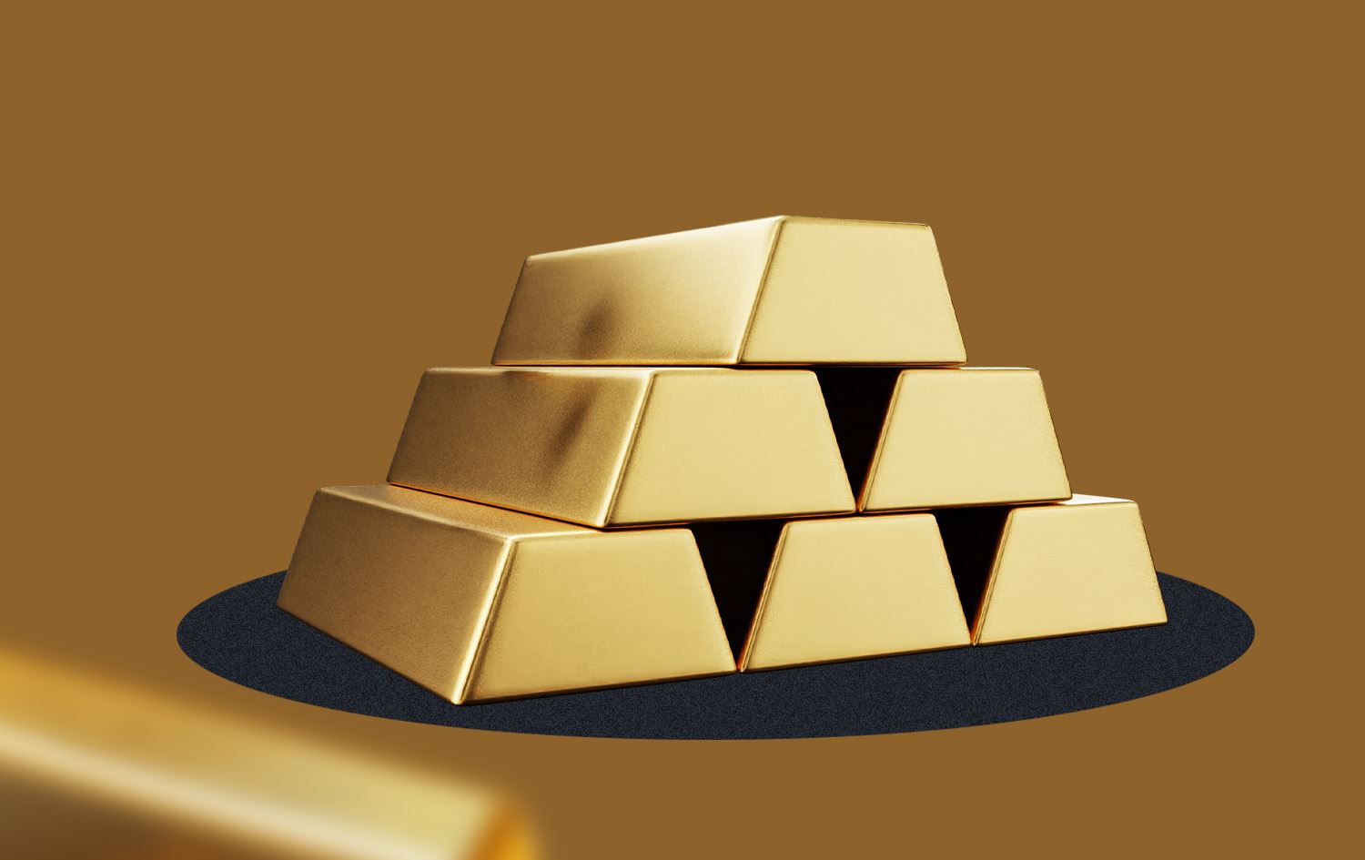 نرخی زێڕ بۆ کەمتر لە 5000 دۆلار دابەزی