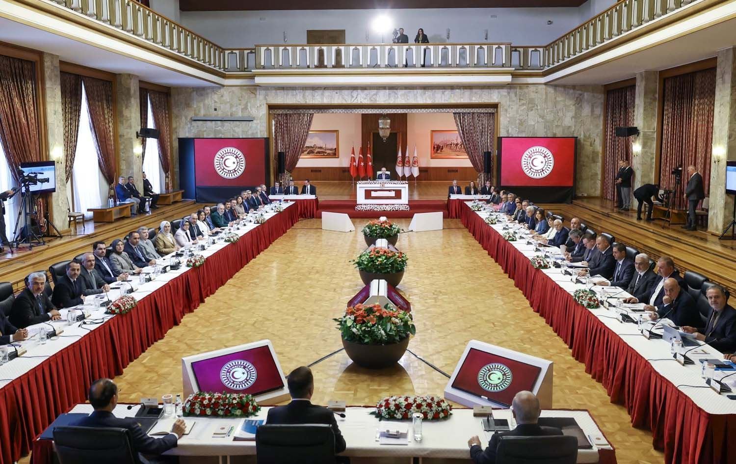 کۆبوونەوەیەکی کۆمیسیۆنی پەرلەمانی تورکیا تایبەت بە پرۆسەی چارەسەری