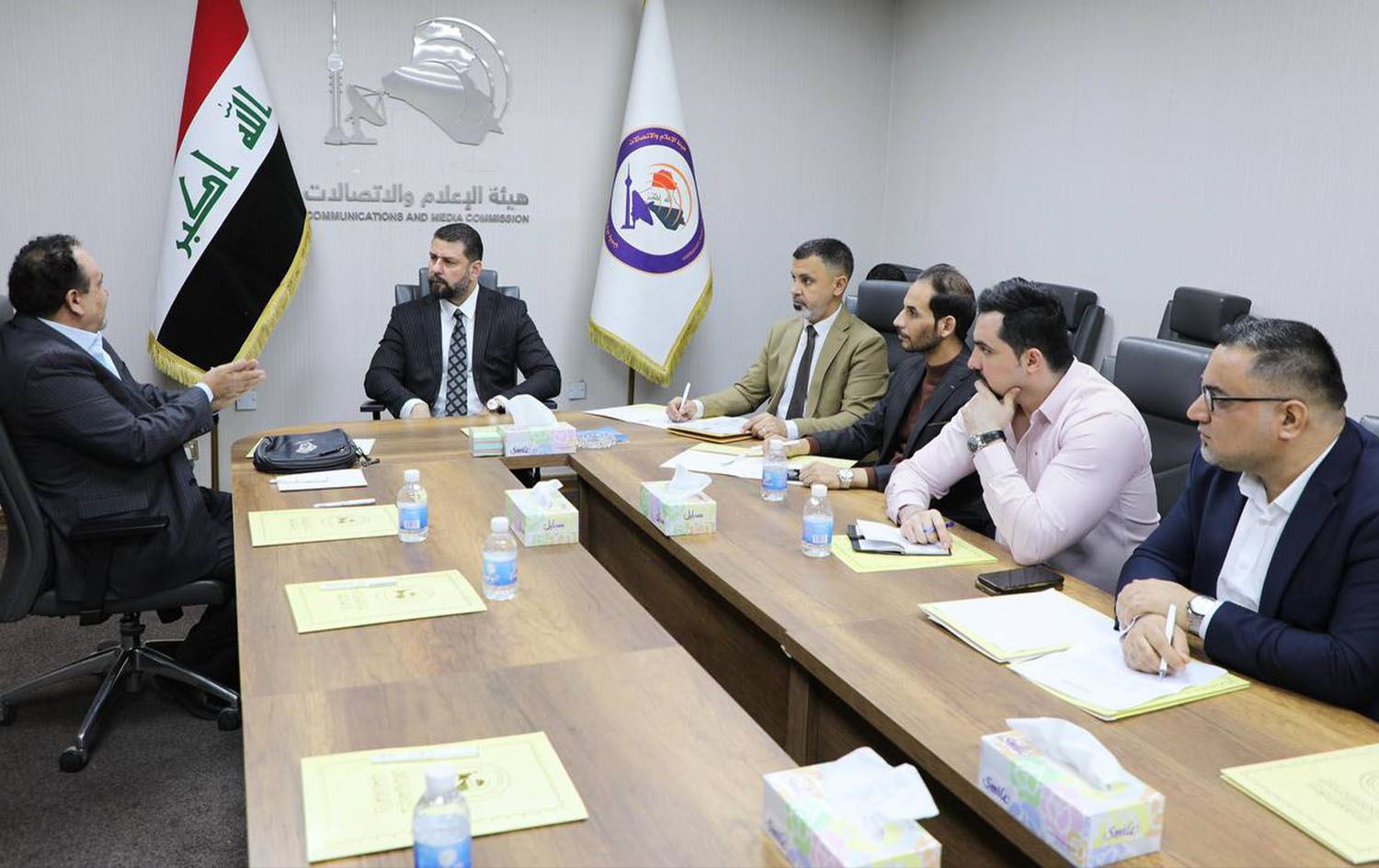 هيأة الإعلام والاتصالات تستضيف مدير مكتب أم بي سي في العراق
