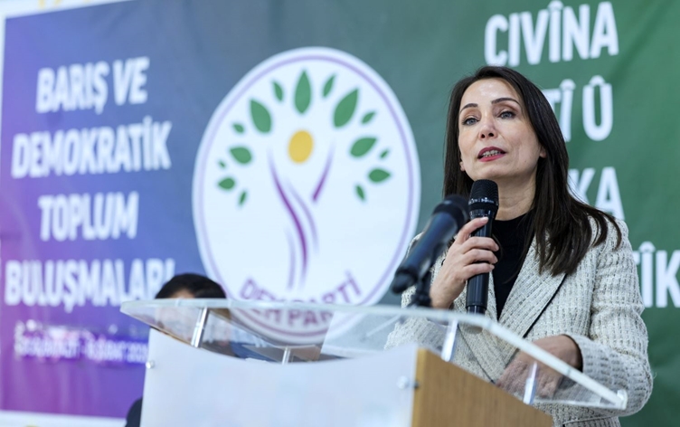 Halkların Eşitlik ve Demokrasi Partisi (DEM Parti) Eş Genel Başkanı Tülay Hatimoğulları