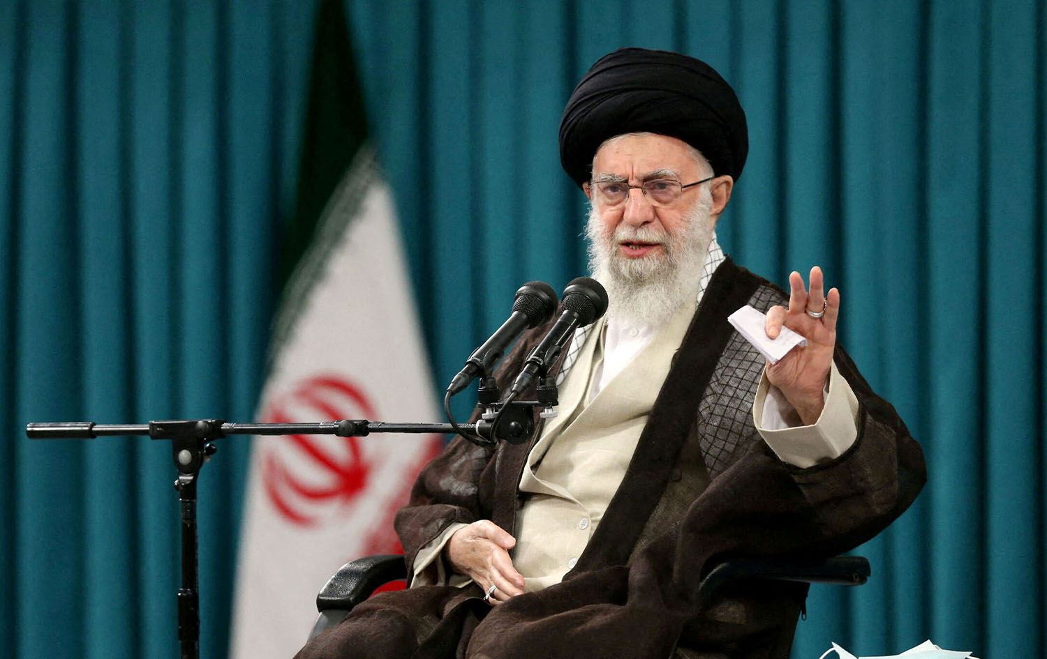 المرشد الأعلى الإيراني علي خامنئي