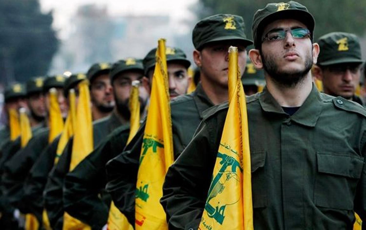 چەند چەکدارێکی حیزبوڵڵا