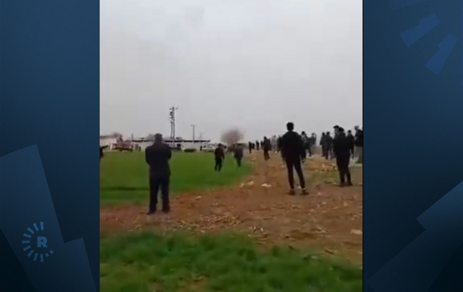 دیمەنێکی ساتی شەڕەکە