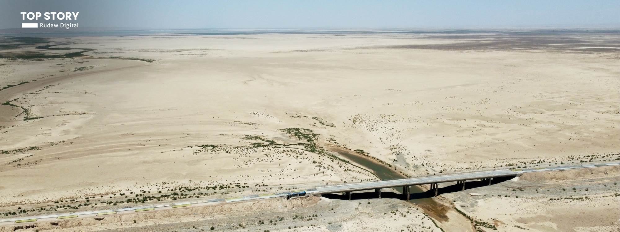 صحراء السماوة - تصوير بلند طاهر - رووداو
