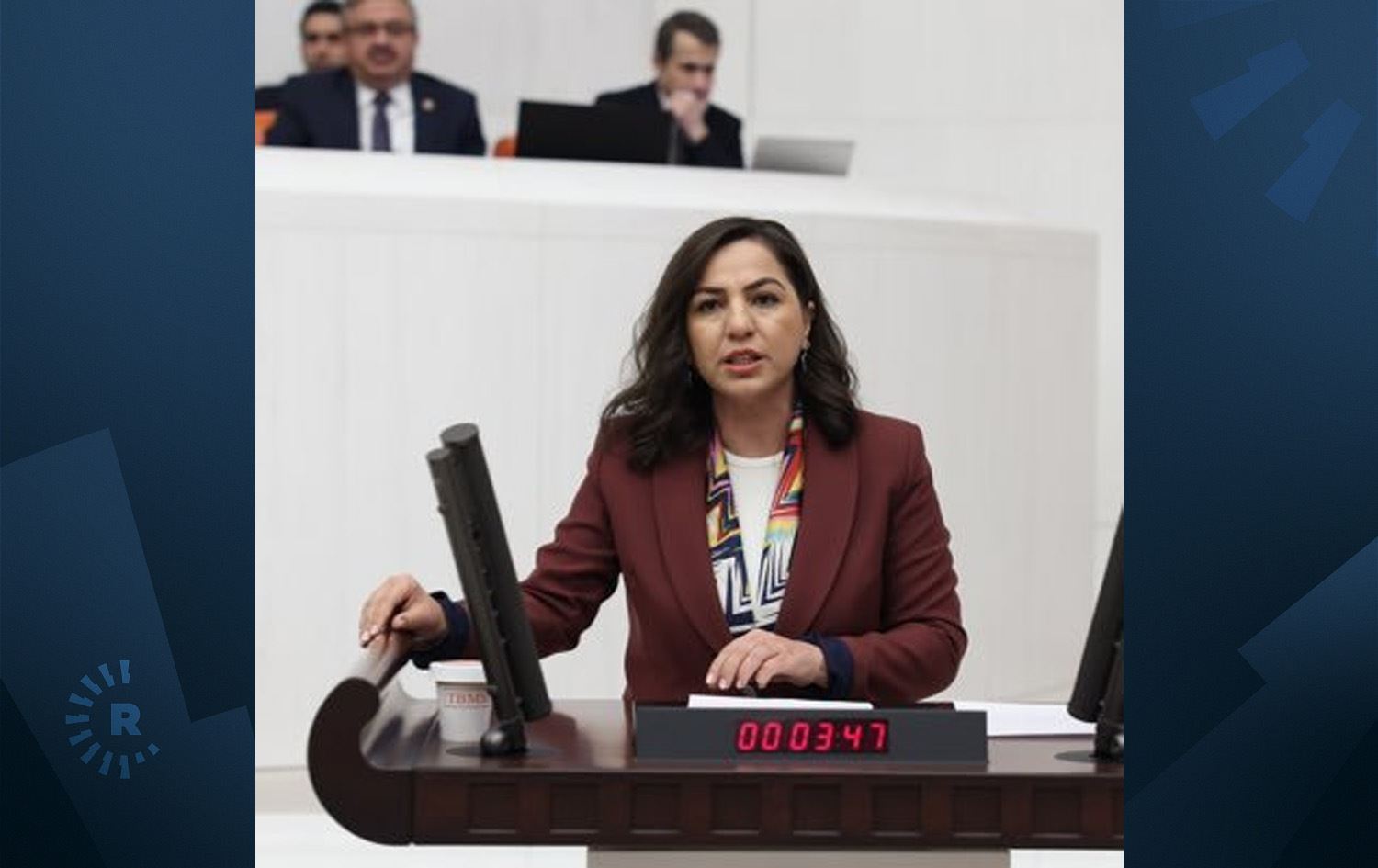 سمرا تشاغلار غوكآلب، النائبة عن حزب (دام) في دائرة بدليس