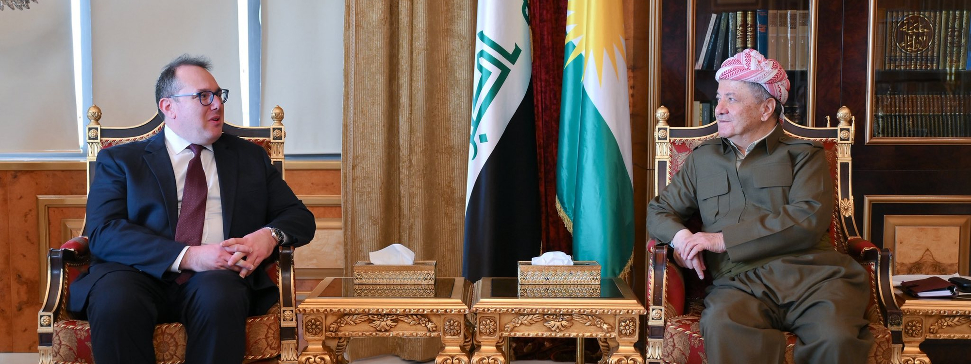 President Masoud Barzani, US envoy stress need for Iraqi independence in decision-making