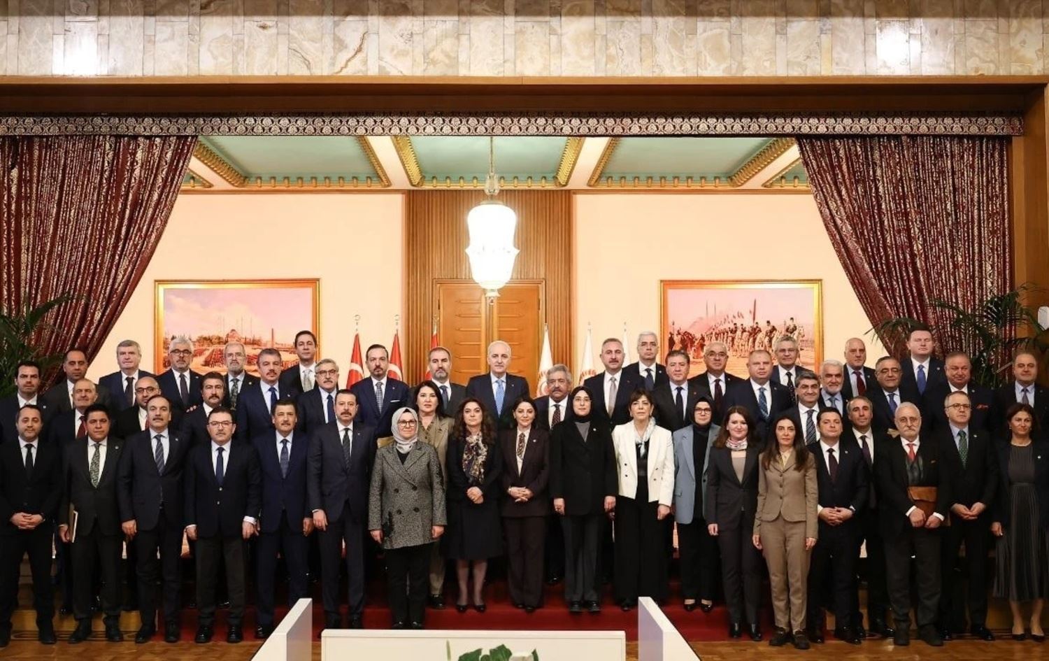 ئەندامانی کۆمیسیۆنی یەکڕیزیی نیشتمانی، برایەتی و دیموکراسی پەرلەمانی تورکیا