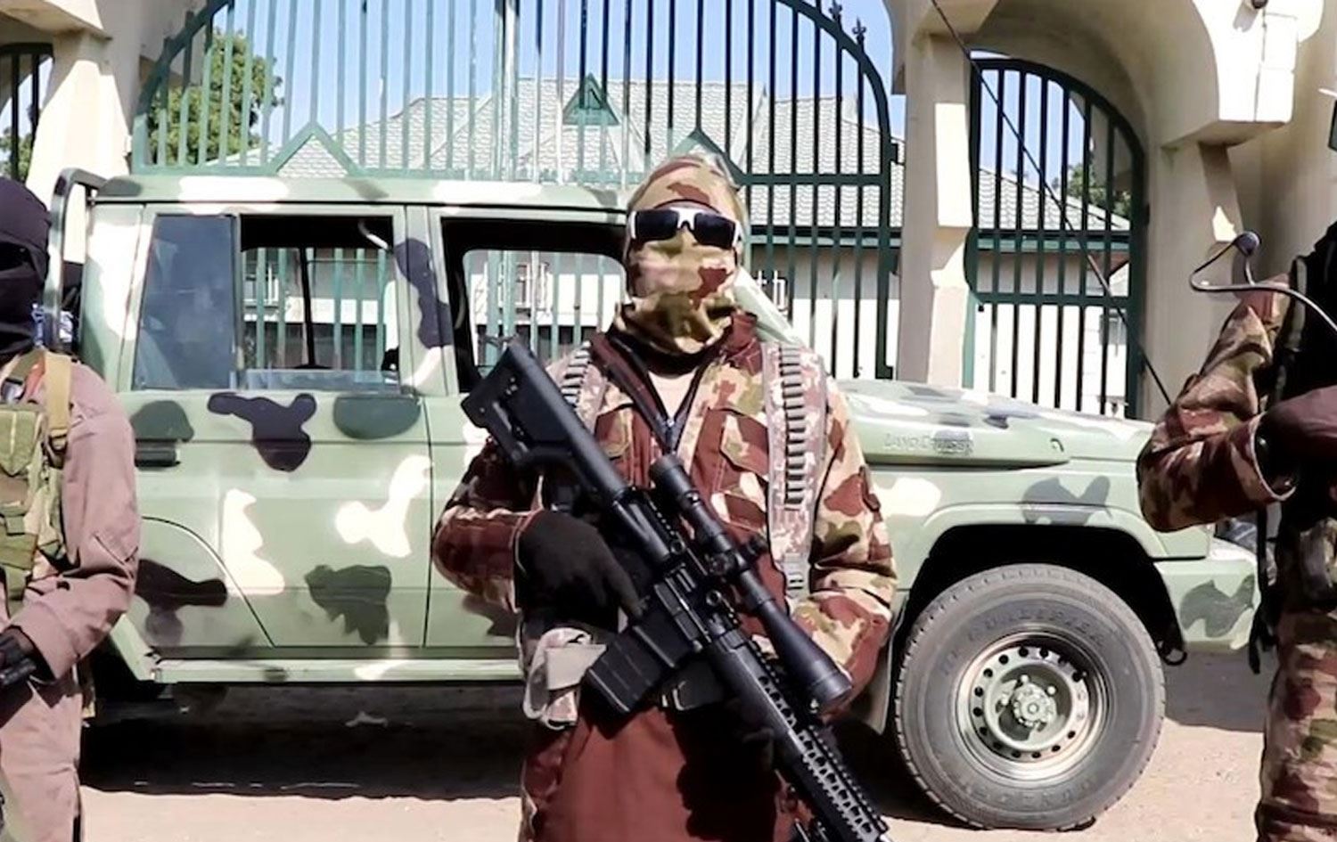 Çekdarên ISWAPê / Wêne: Arşîv 