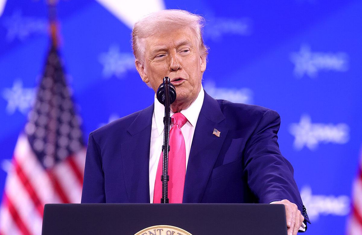 وێنەیەکی ترەمپ