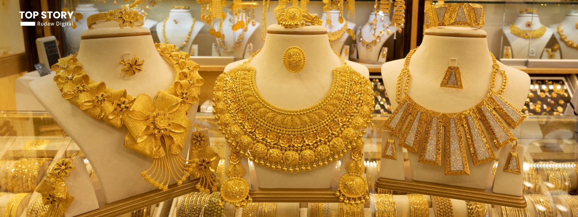 مسقاڵێک زێڕ 22 بۆ 32 هەزار دینار بەرزبووەوە