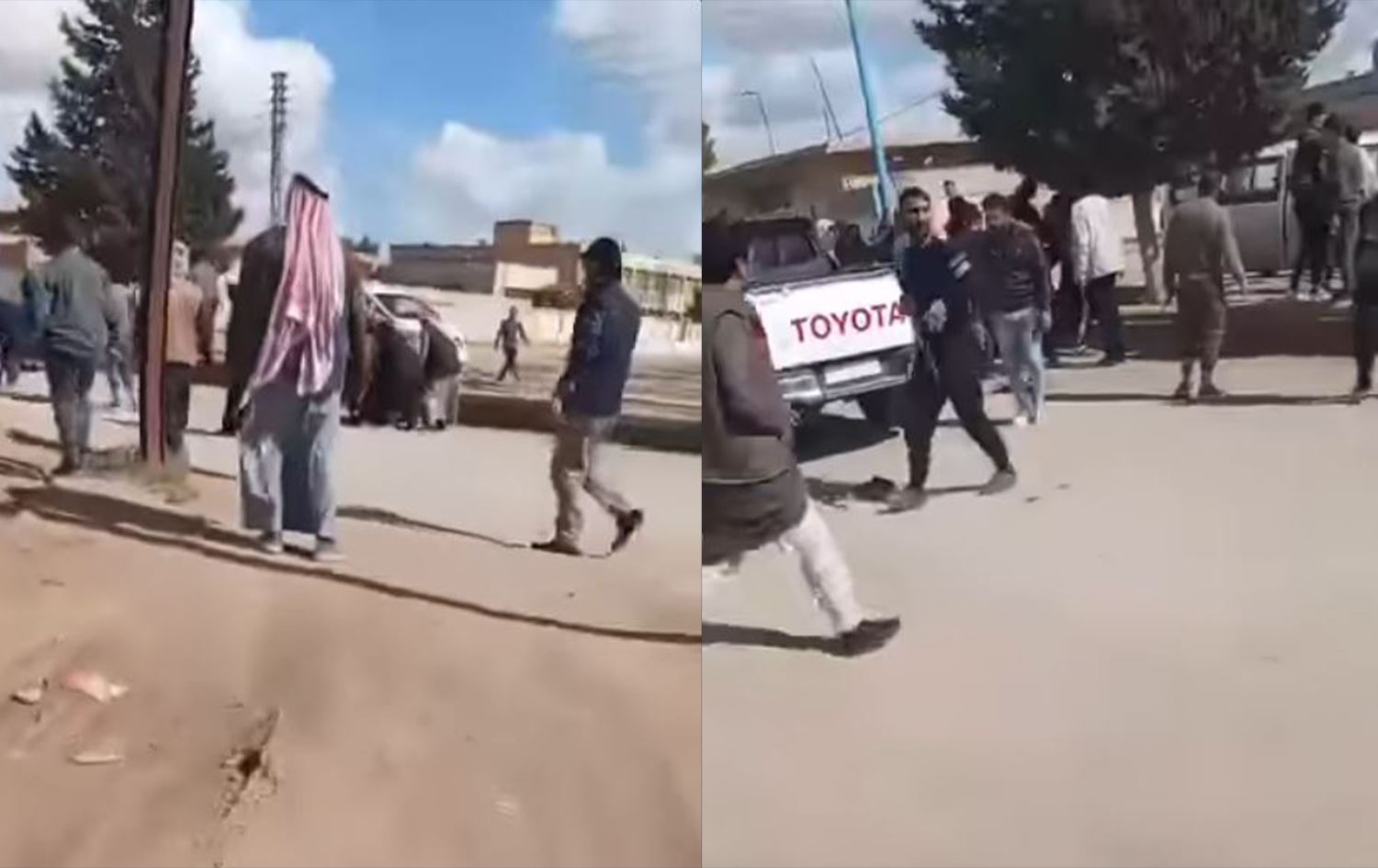 Haseke’de petrol kuyuları için Şam güçleri ile Şemmer aşireti çatıştı
️ Aşiret, petrol kuyularını teslim etmeyi reddediyor: "Buralar bizim mülkümüzdür"
? İlk bilgilere göre 2 ölü, 5 yaralı var